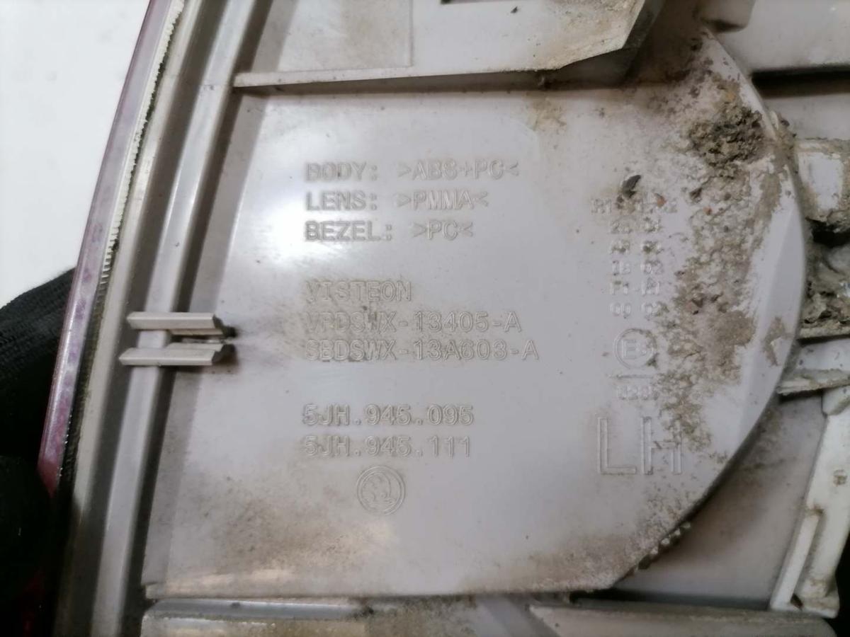 Skoda Rapid NH original Rücklicht Rückleuchte Schlussleuchte links Limousine Bj.2013